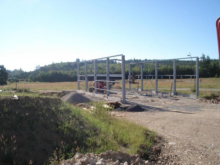 Construction métallique pour bâtiment industriel et agricole La Corrèze