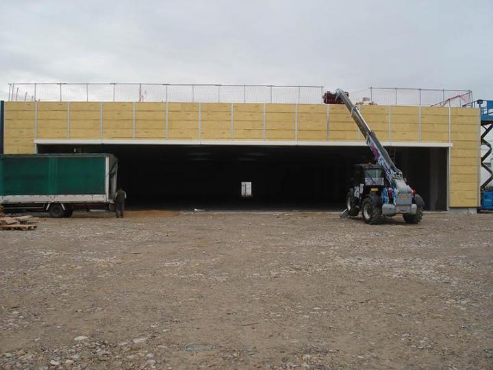 Structure métallique pour bâtiment industriel et agricole La Corrèze